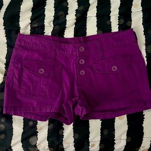 Arizona Jean Company Purple Juniors Shorts